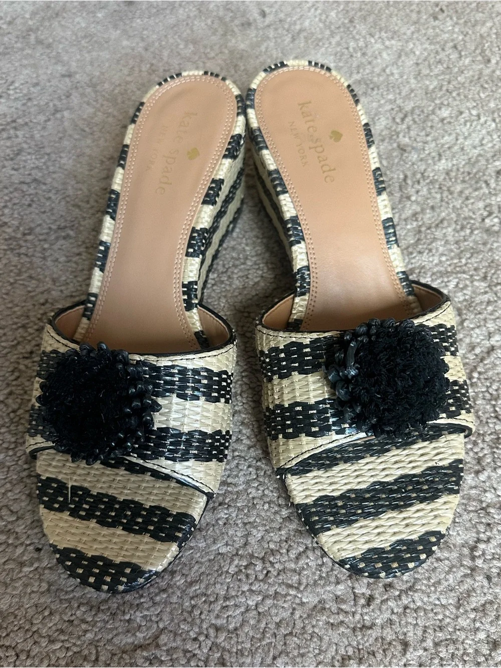 Kate Spade New York Seville Women's Shoes Bungalow/Natural 8 - Picture 2 of 8
